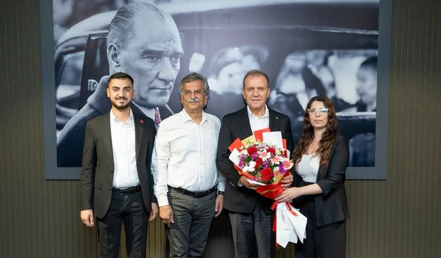Semih Palamut'tan Başkan Vahap Seçer'e Ziyaret