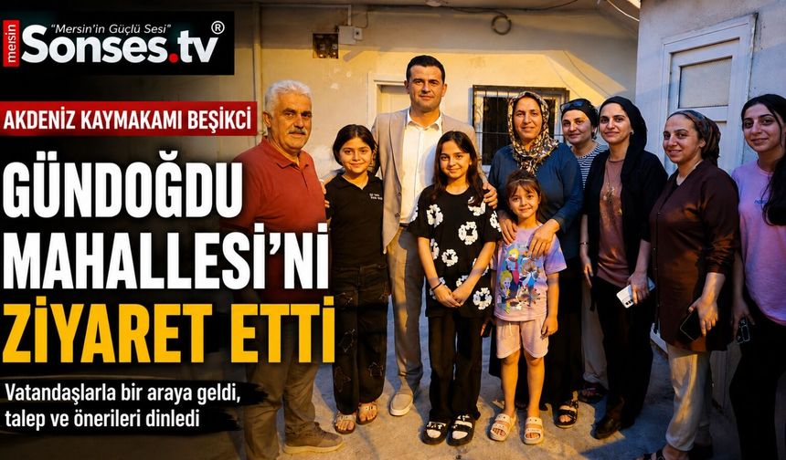 Gündoğdu Mahallesi'nde Saha İncelemesi