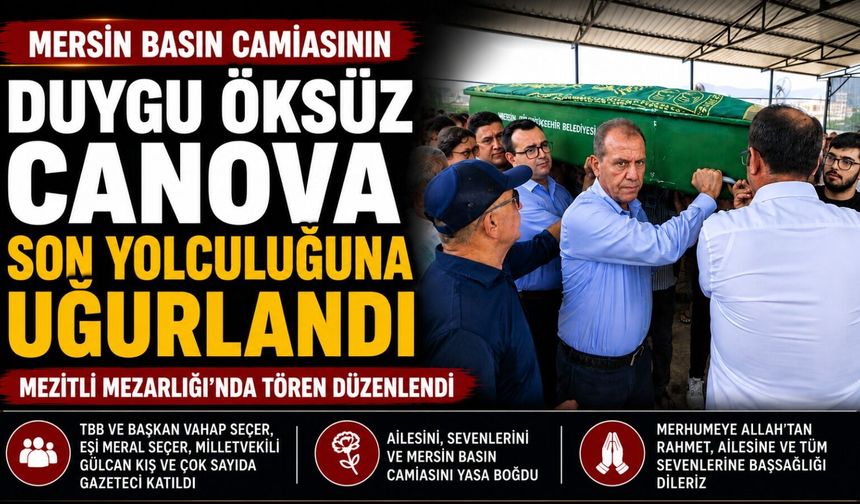 Gazeteci Duygu Öksüz Canova Son Yolculuğuna Uğurlandı