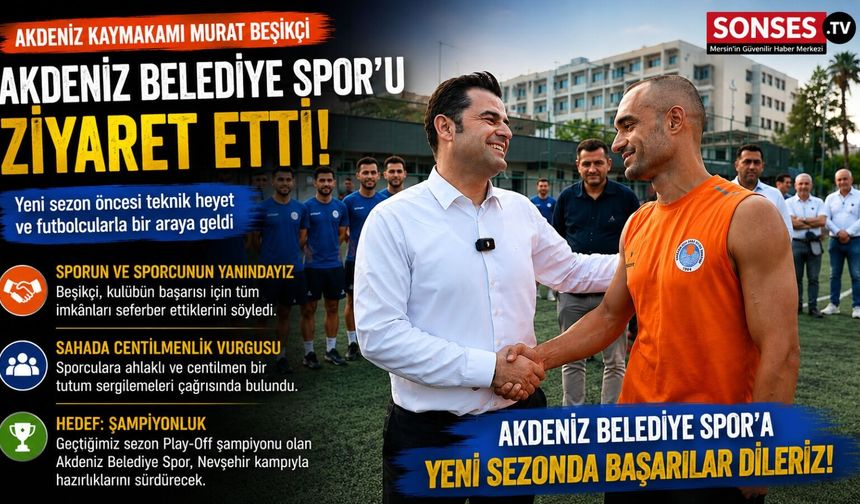 Başkan Beşikci'den Takıma Destek