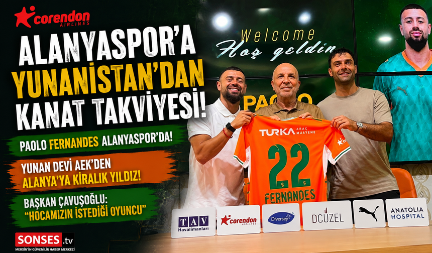 Alanyaspor,  Fernandes'i kiralık olarak kadrosuna kattı