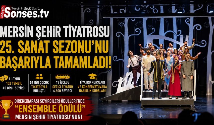 Mersin Şehir Tiyatrosu'ndan Dev Sezon
