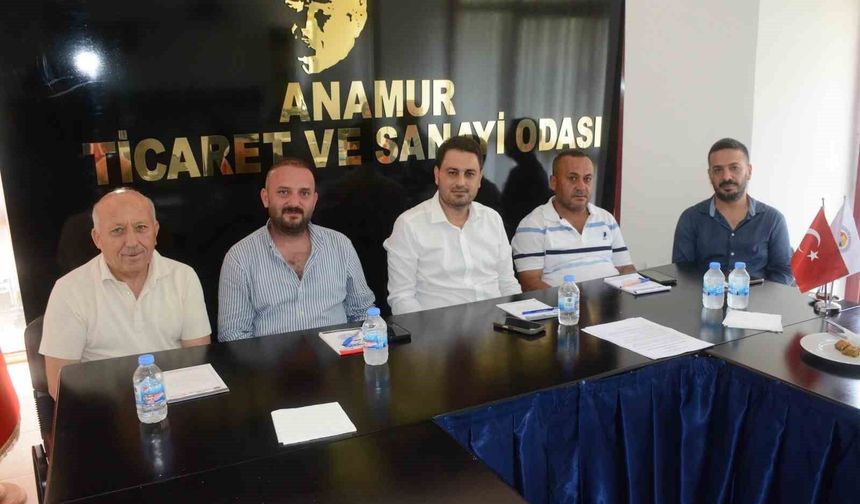 ANTSO Başkanı Tuna: 'Anamur ve Bozyazı'da konkordato ilan eden üyemiz yok'