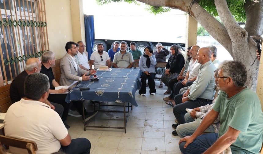Civanyaylağı'nda tarım yolları ve sulama sorunları masaya yatırıldı