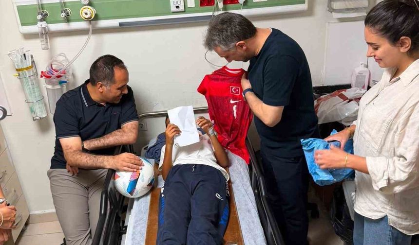 Darp edilen çocuğun sağlık durumu iyi, tedavisi sürüyor