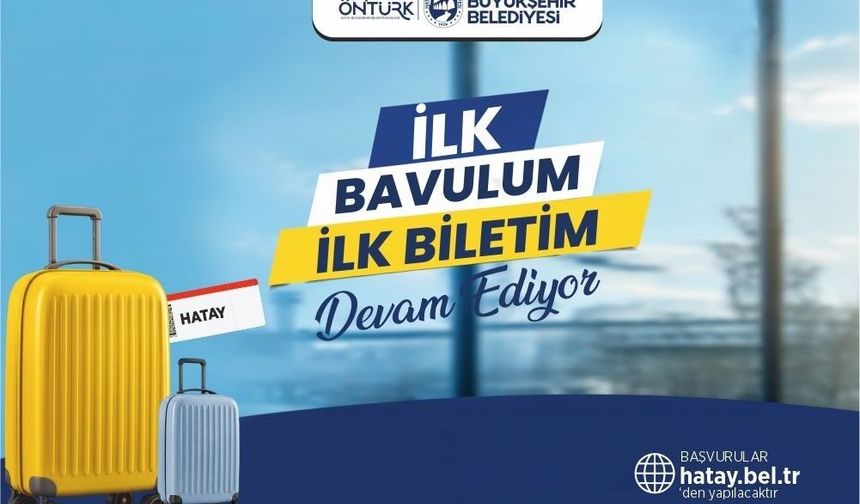 HBB'nin 'İlk Bavulum İlk Biletim' desteği 3. yılında da devam ediyor