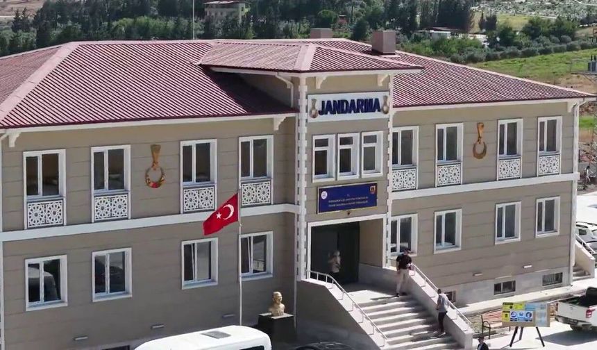 İskenderun'da Cebike jandarma karakolunun yapımında sona gelindi