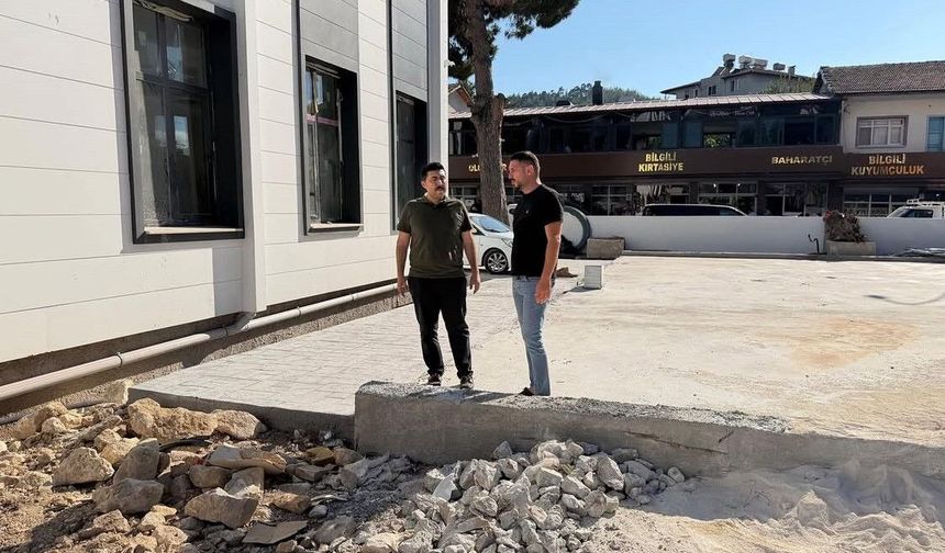 Yayladağı'nda meslek yüksekokulunda çalışmalar sürüyor