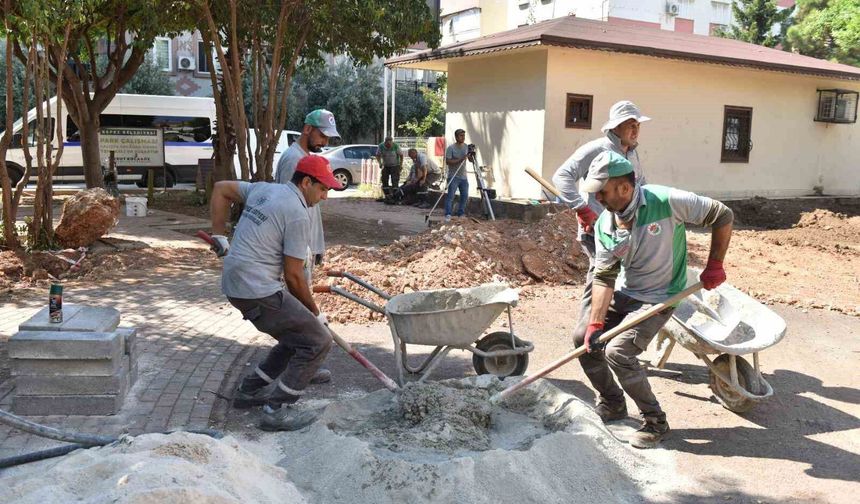 Yükseliş'in parkı daha güvenli ve konforlu hale geliyor