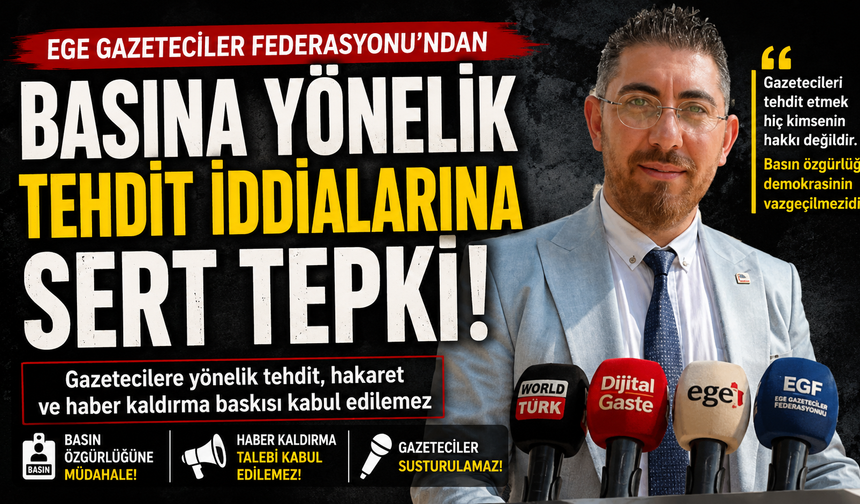 Gazetecilere baskıya meslek örgütlerinden tepki