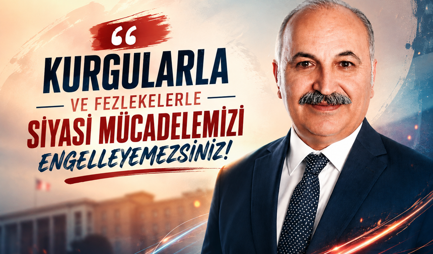 Dinçer: Fezlekelerle Bizi Durduramazsınız