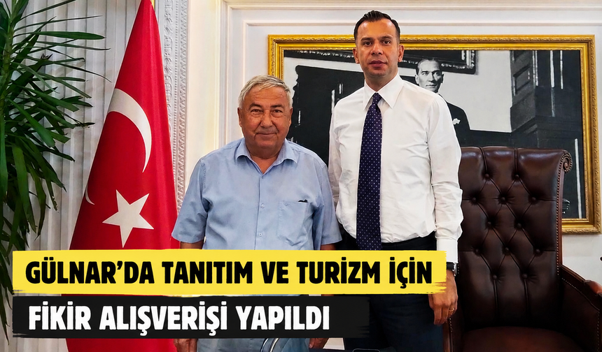 Gülnar’da Turizm Ve Tanıtım İçin Fikir Alışverişi