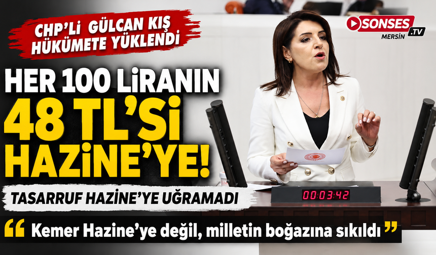 Kış: “Kemer Hazine’ye değil, milletin boğazına sıkıldı”