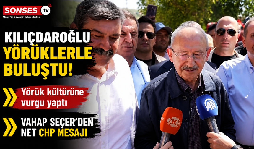 Mersin’de Yörük Şenliğinde Taşlar Yerini Buldu!