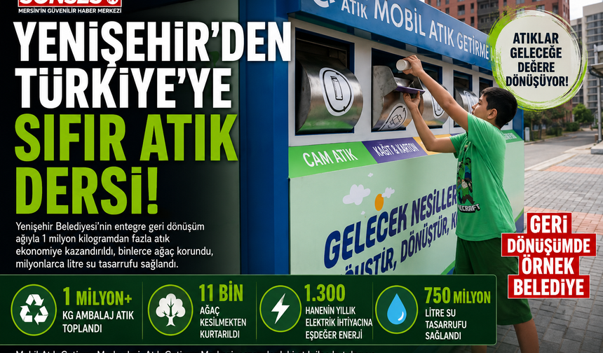 Yenişehir’den Türkiye’ye sıfır atık dersi