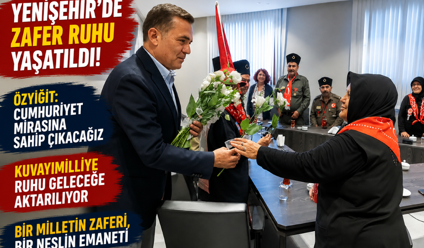 Yenişehir’de Kuvayımilliye ruhu yaşatıldı