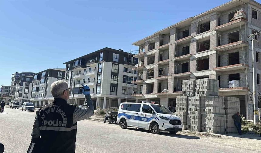 Burdur'da inşaatta çalışan çatı ustası hayatını kaybetti