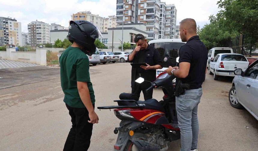 Kozan'da okul çevrelerinde sıkı denetim