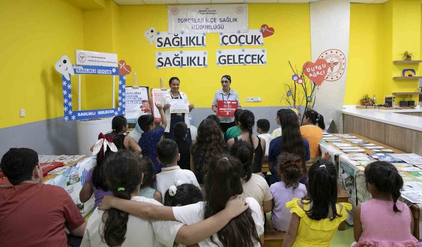 Mersin'de çocuklar 'sağlık elçisi' oluyor