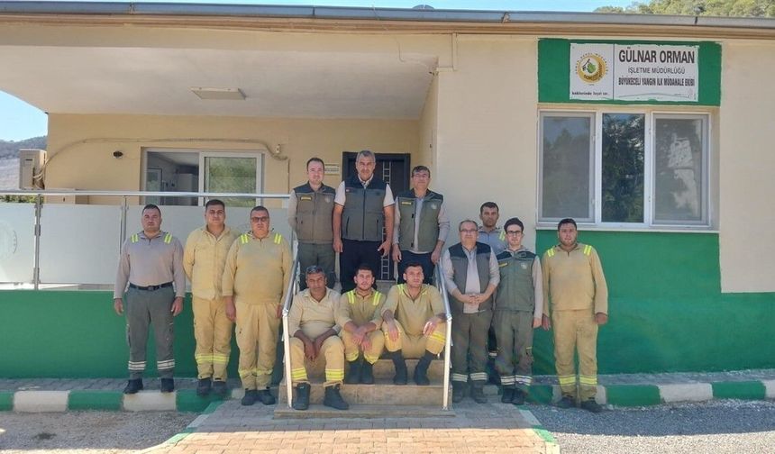 Mersin'de orman yangını alarmı: Ekipler teyakkuzda