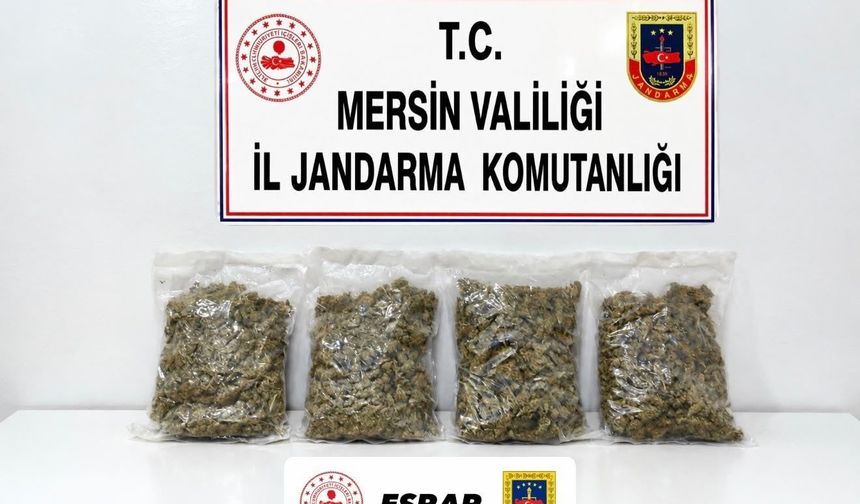 Mersin'de uyuşturucu operasyonu: 2 gözaltı