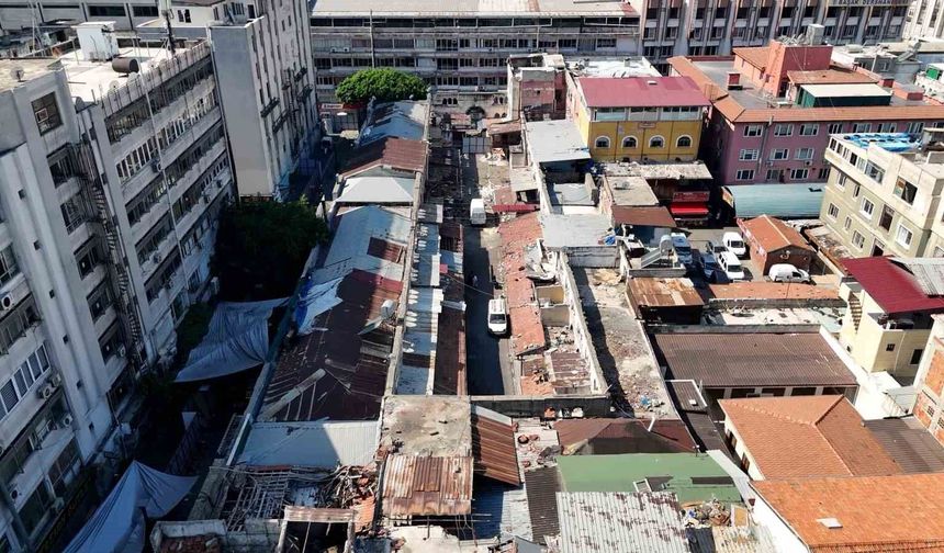 Mersin'in tarihi Kasaplar Çarşısı yeniden kent yaşamına kazandırılıyor