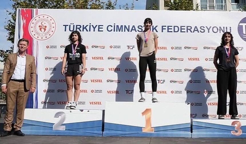 Mersinli sporcu Türkiye şampiyonu oldu