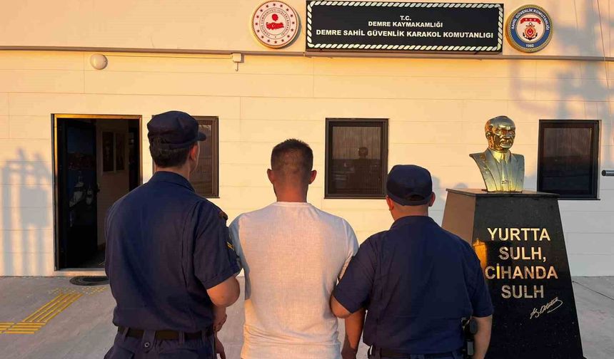 1 Haziran’dan beri takipteydi, Demre’de yakalandı