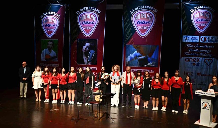 Uluslararası Antalya Gitar Festivali 15'inci kez kapılarını açtı