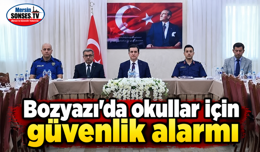 Bozyazı’da okul çevreleri mercek altında