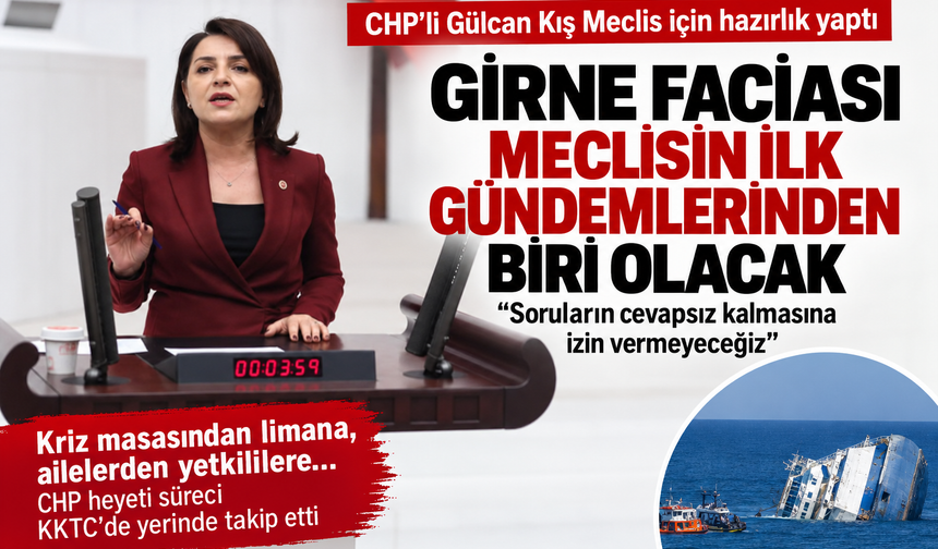Girne-Taşucu Faciası Meclis'te: Dosya Kapanmayacak!