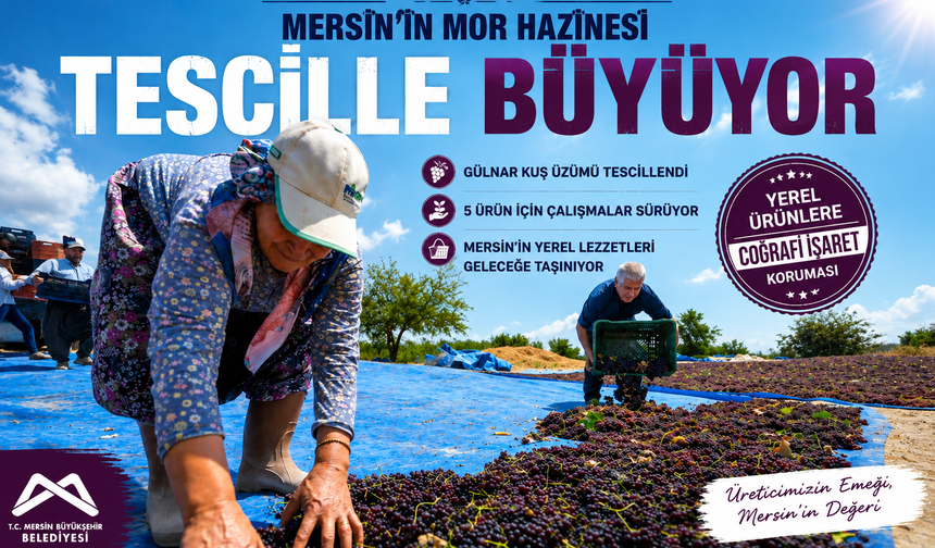 Yerel ürünler tek tek tescilleniyor