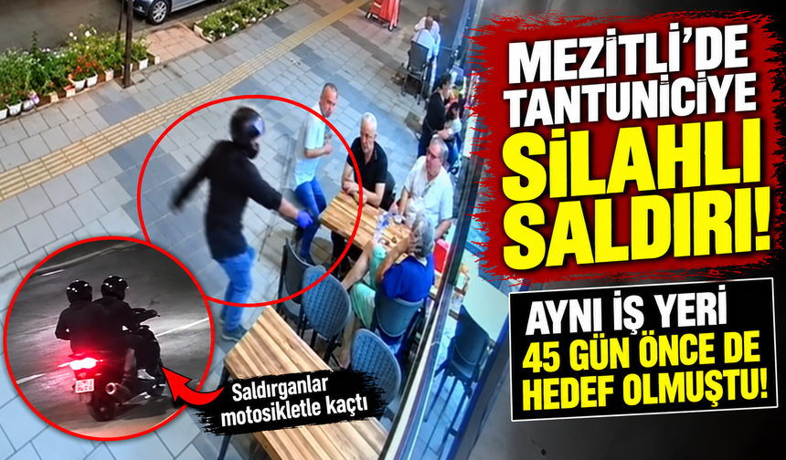 Mezitli’de aynı tantunici ikinci kez hedefte!