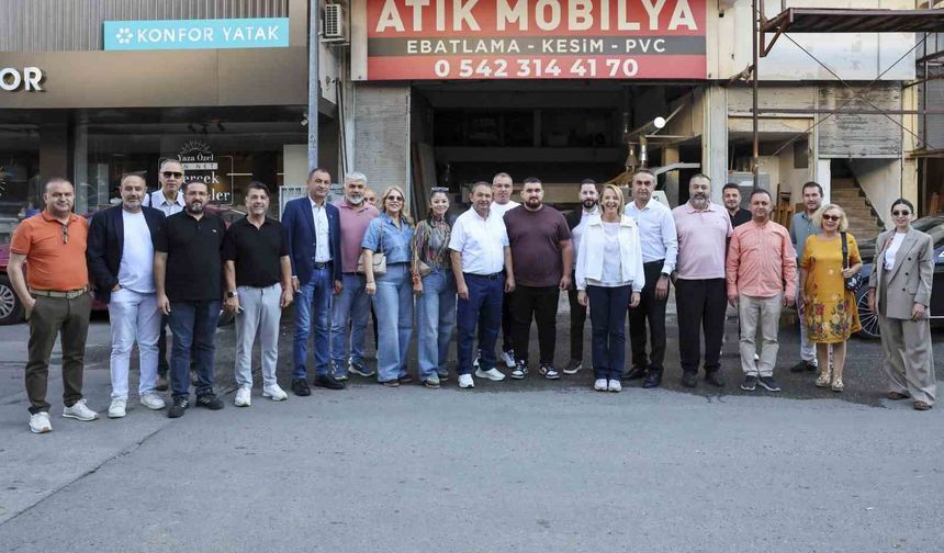 Eski Sanayi'de gündem güçlü ATSO