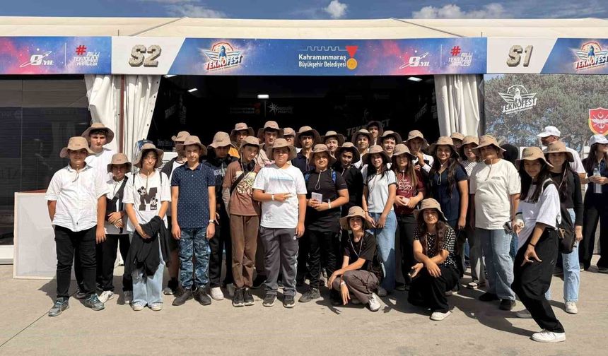 Kahramanmaraş'ın değerleri TEKNOFEST'te tanıtılıyor