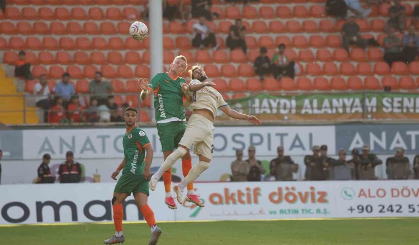 Trendyol Süper Lig: Corendon Alanyaspor: 0 - Erzurumspor FK: 0 (Maç sonucu)