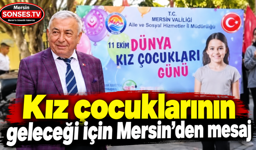 Kız çocuklarının geleceği için eşitlik çağrısı