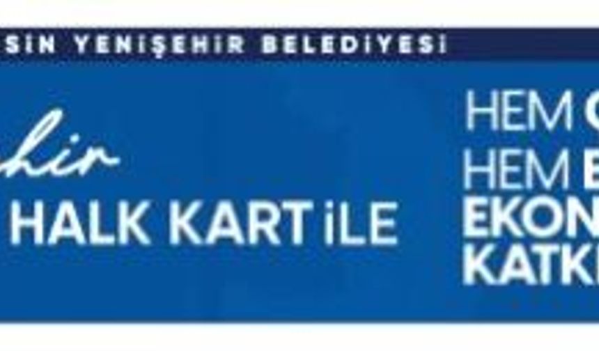 Yenişehir Belediyesi halk kart RILN00101227 