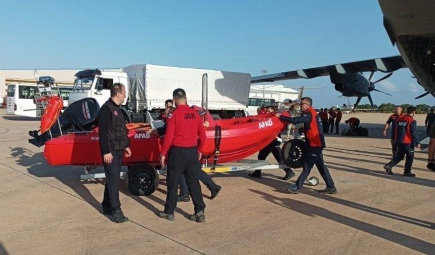 AFAD ekipleri Libya'da