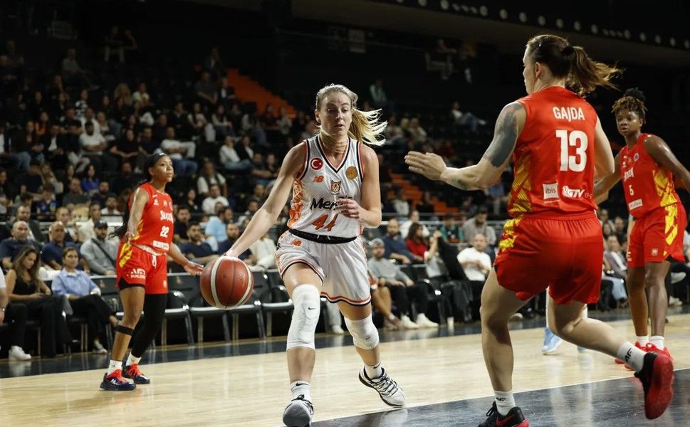 FIBA Kadınlar Avrupa Kupası: Çimsa ÇBK Mersin: 72 - Sleza Wroclaw: 59
