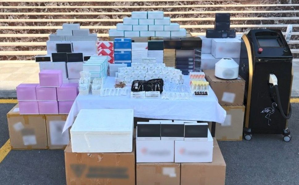 Mersin'de 10 milyonluk kaçak dolgu ve estetik malzemesi operasyonu: 2 gözaltı