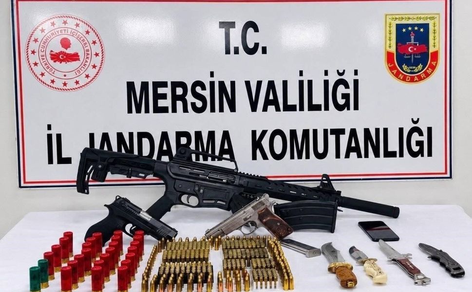Mersin'de silah kaçakçılığı operasyonu: 1 tutuklama