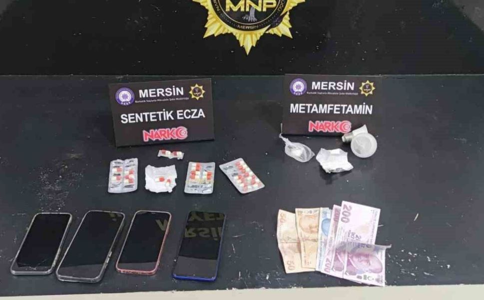 Mersin'de torbacı operasyonu: 5 tutuklama