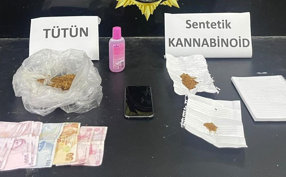 Mersin'de uyuşturucu operasyonu: 3 tutuklama