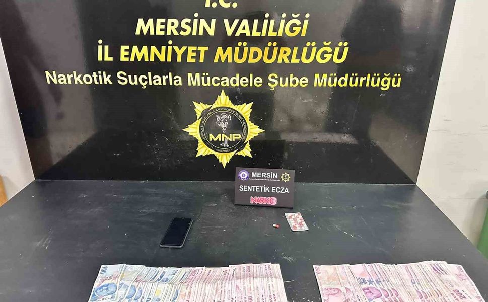 Mersin'de yasaklı madde operasyonu: 5 şüpheli tutuklandı