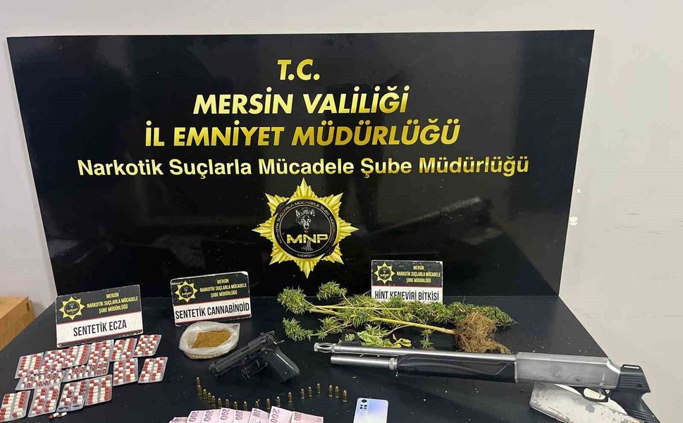Mersin'de uyuşturucu operasyonu: 6 şüpheli tutuklandı