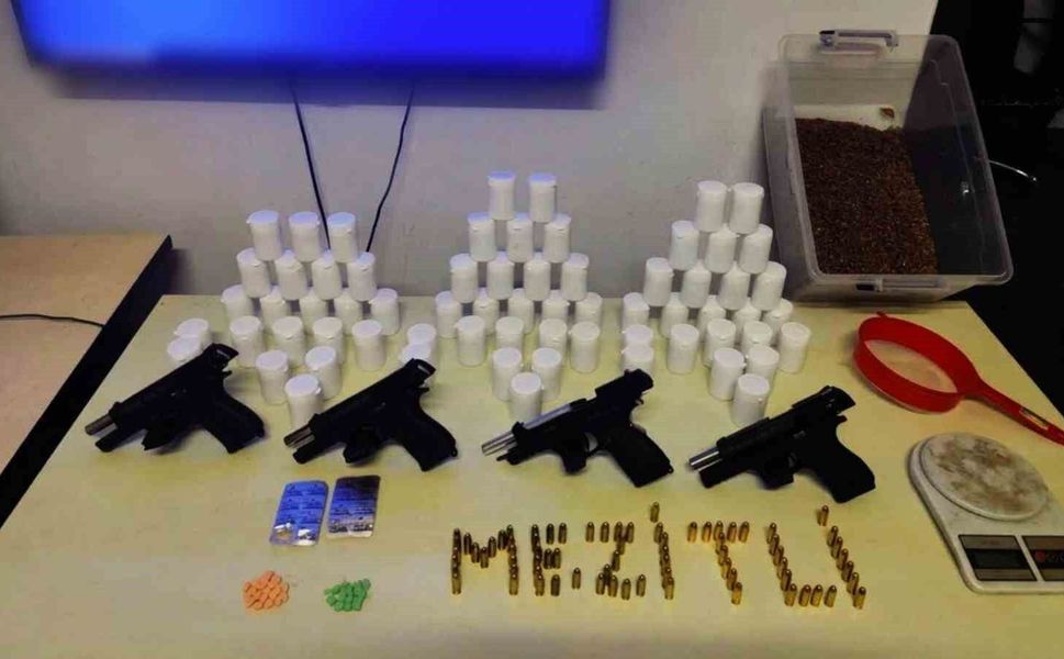 Mersin'de uyu.turucu ve ruhsatsız silah operasyonu: 1 tutuklama