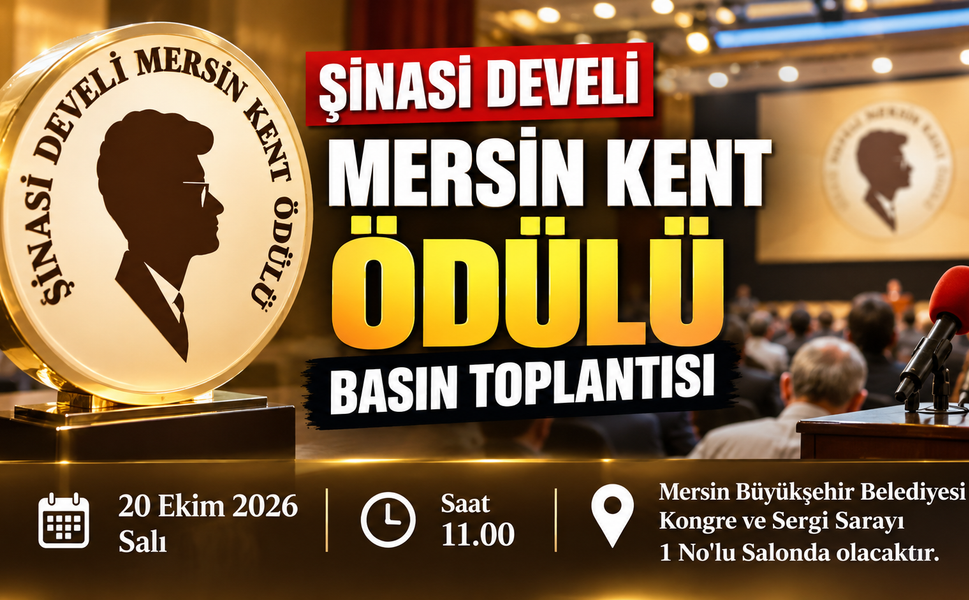 Şinasi Develi Ödülü için basın toplantısı