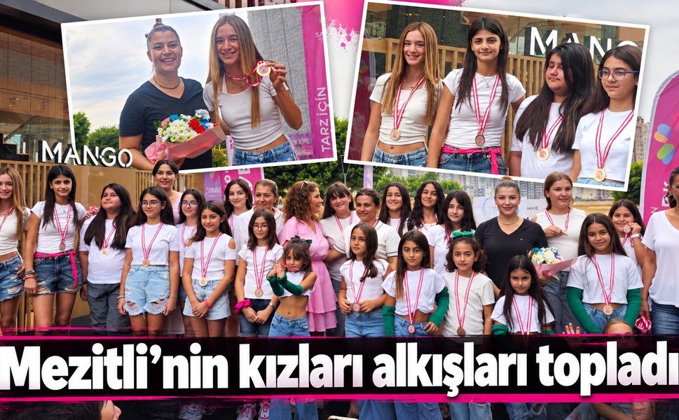 Mezitli’nin kızları sahnede büyüledi