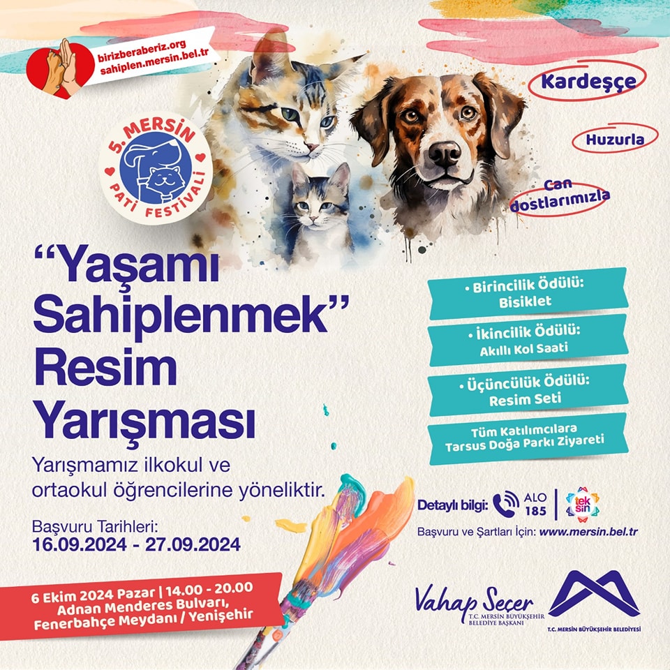 Türki̇ye’ni̇n En Kapsamli Hayvan Festi̇vali̇ 5. Pati̇fest 6 Eki̇m’de Yapilacak (2)